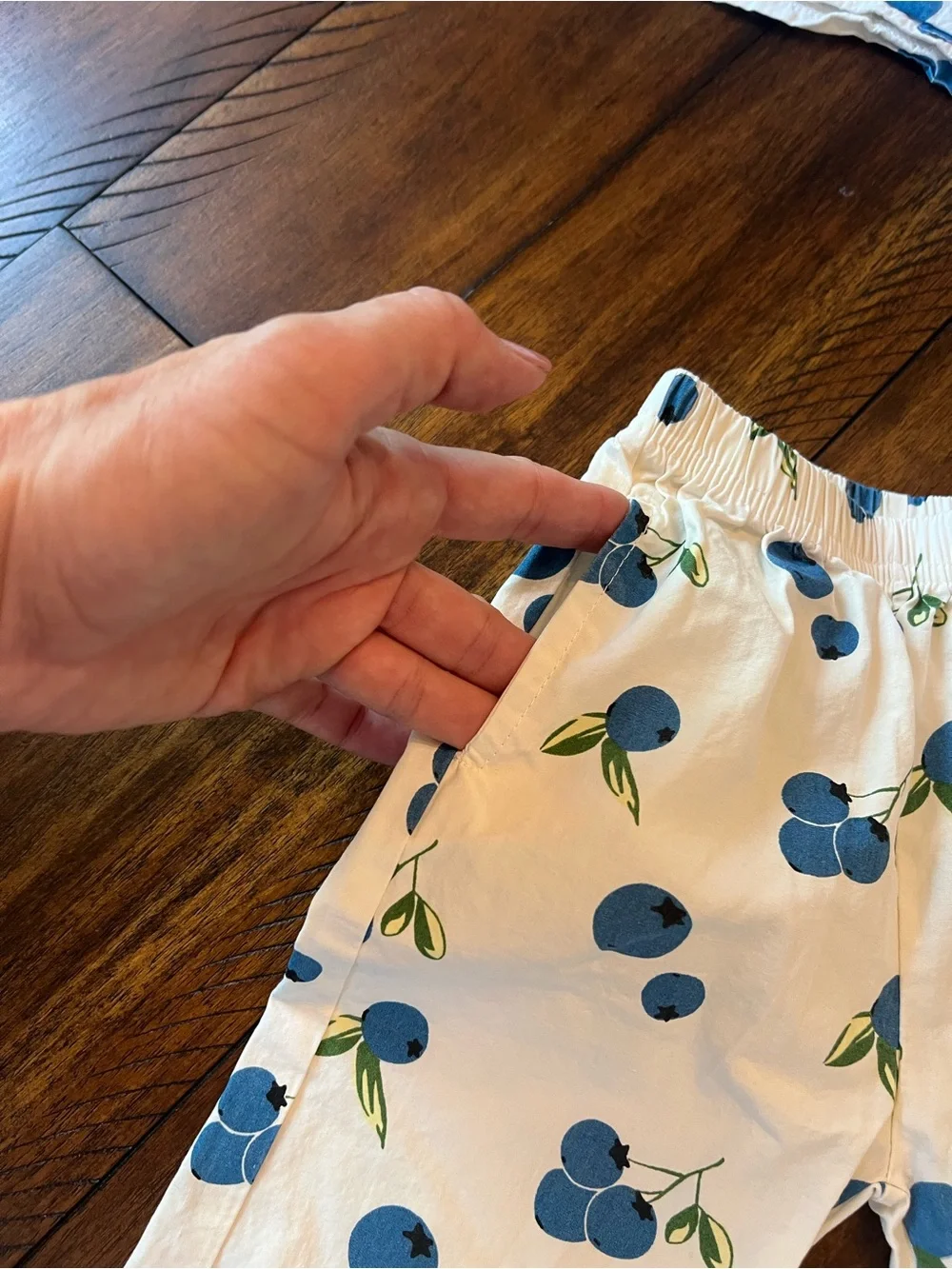 Miniolie Toddler Two Piece Blurberry Set